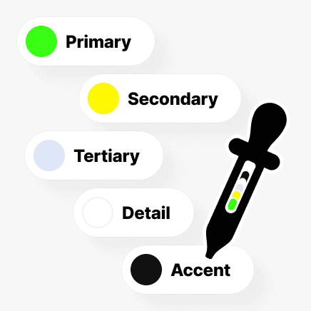 Waterlemon workflow showing color choices